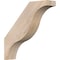 Ekena Millwork 3 1/2"W x 16"D x 16"H Funston Smooth Knee Brace, Douglas Fir BRC04X16X16FST00SDF - alternate 1